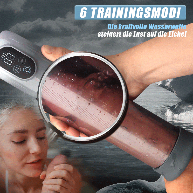 4-in-1-Vakuum-Penispumpe mit mehreren Trainingsmodi