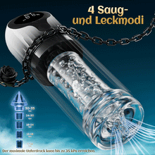 Load image into Gallery viewer, Vortex Male Stroker - 4 starke Saugstufen, Ein-Knopf-Boost, leicht zu reinigen, inkl. Gleitgel