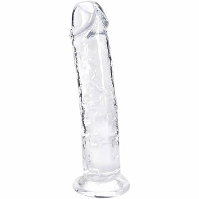 18cm Kleiner Penis Dildo für Frauen, Weicher Realistischer Anfänger Sexspielzeug Gelee Dildo mit Sauger für Damen Paare Erwachsene Sex Spielzeug & Spiele