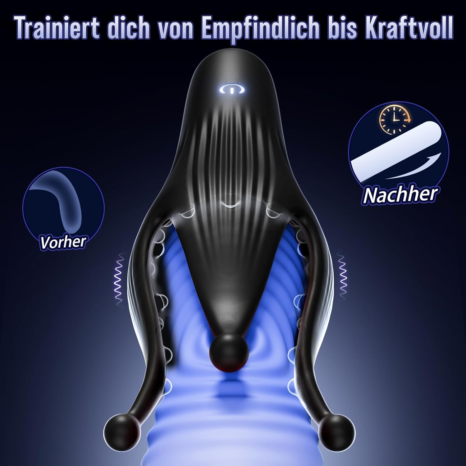 Masturbator Taschenmuschi Upgrade-Größe 10 Zungenmodi Sex Spielzeug für die Männer Paare Extrem Sex Toys für Penis Klitoris Brust Stimulation, Vibratorensets für Männer mit 3D-Partikel Sextoys