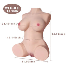 Load image into Gallery viewer, Jesse - 14.98LB Realistic Sex Doll Torso