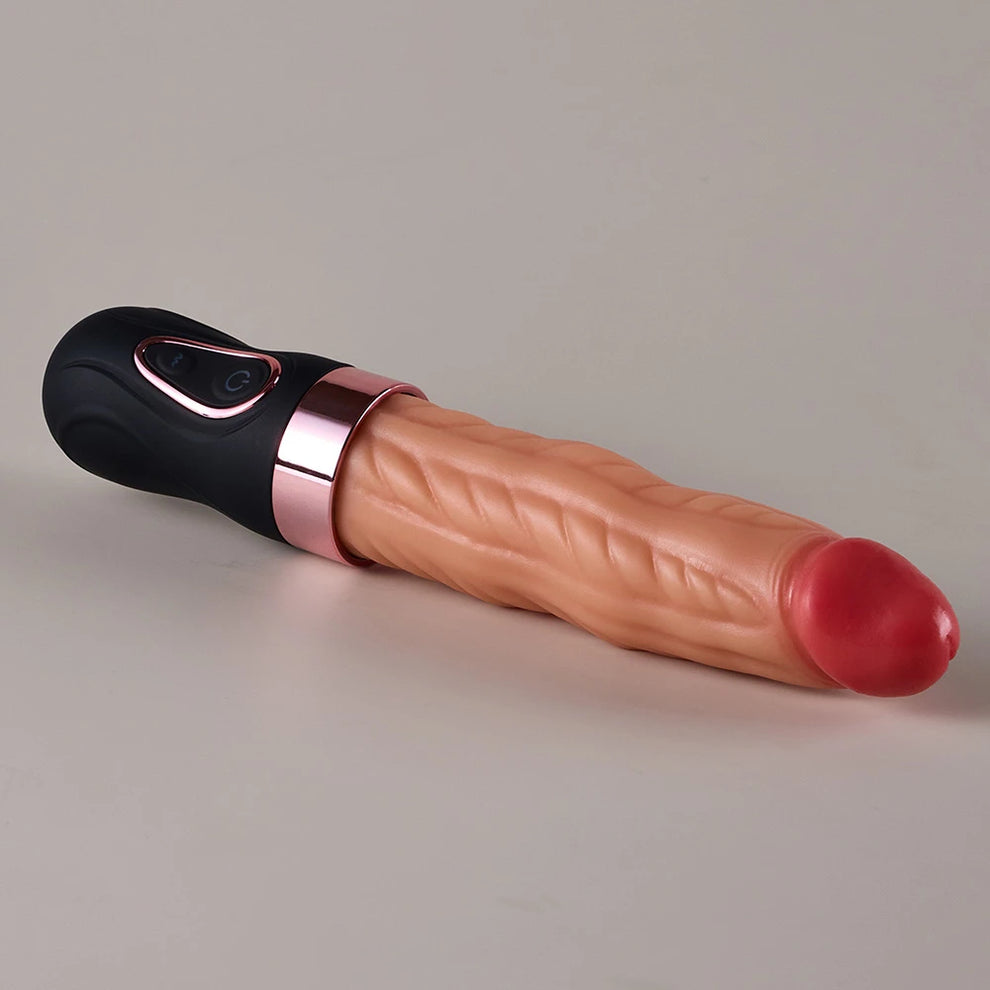 Raw Torque – Beheizbarer S-Wave-Dildo